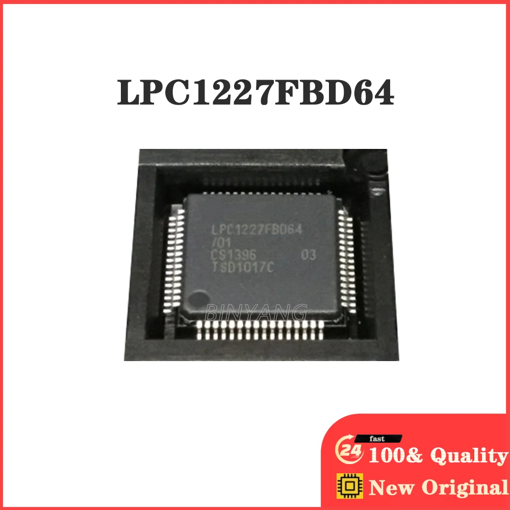 Новые оригинальные электронные компоненты IC LPC1227FBD64 LPC1227 LQFP64, в наличии, 10 шт.
Новые оригинальные электронные компоненты IC LPC1227FBD64 LPC1227 LQFP64, в наличии, 10 шт.