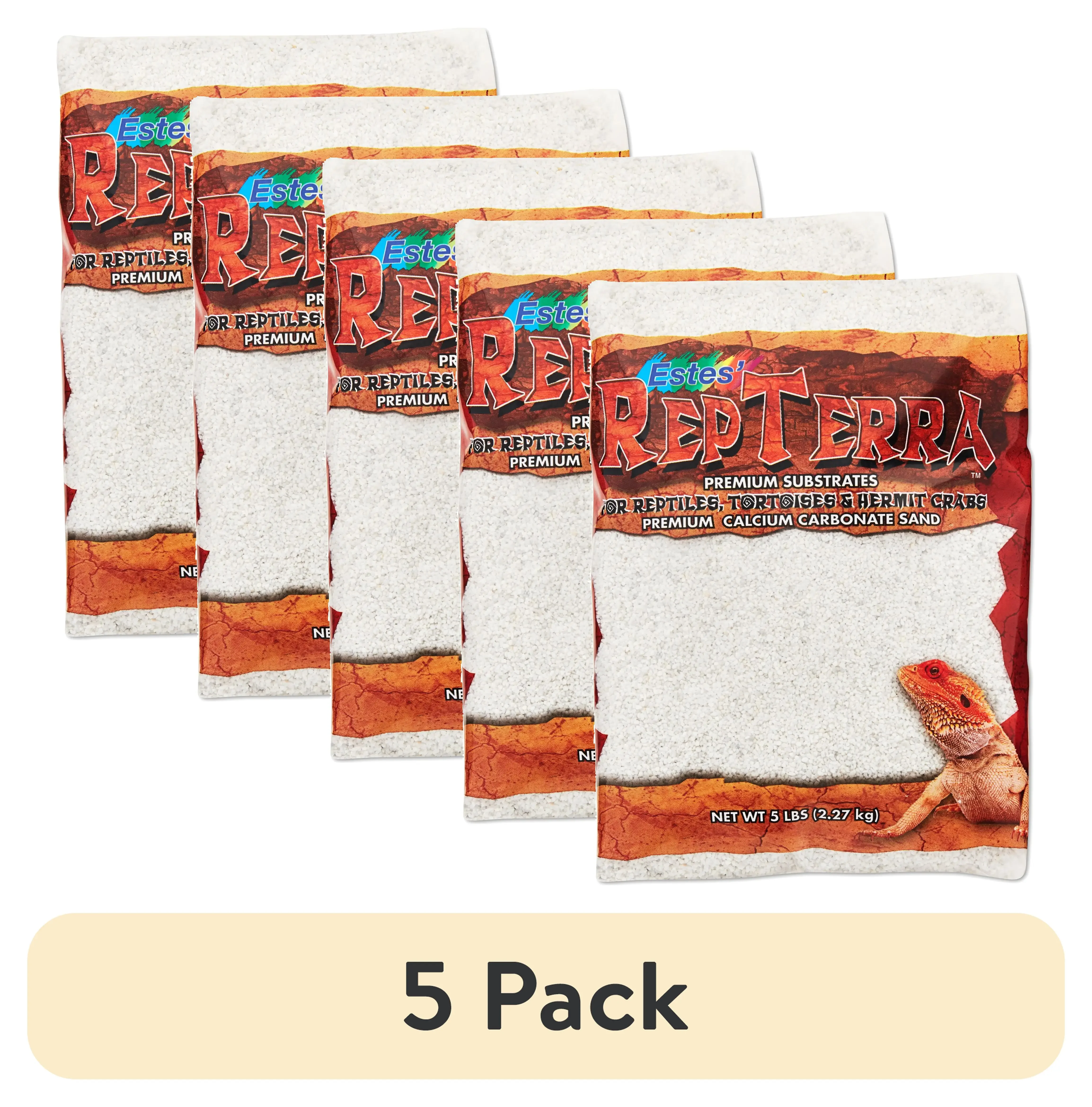 5-pack white reptile sand 5-pound bag for terrariums and enclosures
5-pack white reptile sand 5-pound bag for terrariums and enclosures