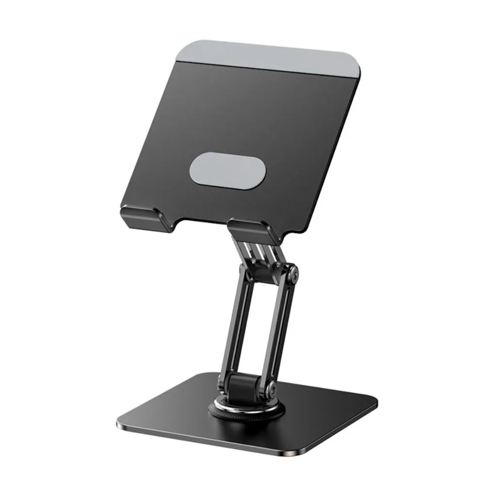 Rotatable Foldable Tablet Stand Metal Frame Multi Angle Tablet Foldable Holder Anti Slip Adjustable Tablet Phone Bracket Office