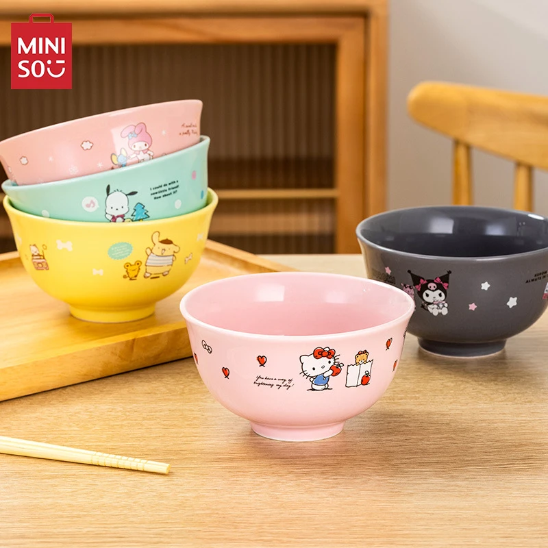 Рисовая чаша Sanrio из аниме «Hello Kitty», детская мультяшная фигурка Kuromi Melody, женская, детская, кавайная керамическая рисовая чаша для супа, детские игрушки, подарки
Рисовая чаша Sanrio из аниме «Hello Kitty», детская мультяшная фигурка Kuromi Melody, женская, детская, кавайная керамическая рисовая чаша для супа, детские игрушки, подарки