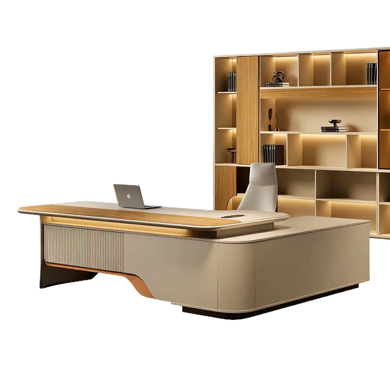 YJQ light luxury senior sense president desk simple modern supervisor desk and chair combination manager office desk
YJQ light luxury senior sense president desk simple modern supervisor desk and chair combination manager office desk