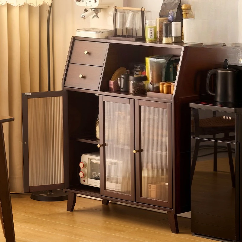 Solid wood dining side cabinet integrated against the wall Living room locker Dining room storage cabinet Tea cabinet Kitchen
Solid wood dining side cabinet integrated against the wall Living room locker Dining room storage cabinet Tea cabinet Kitchen