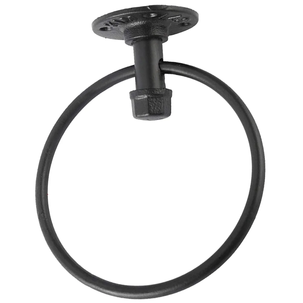 Wrought Iron Towel Hanging Ring Retro Holder Industrial For Bathroom Rust-resistant Kitchen
Wrought Iron Towel Hanging Ring Retro Holder Industrial For Bathroom Rust-resistant Kitchen