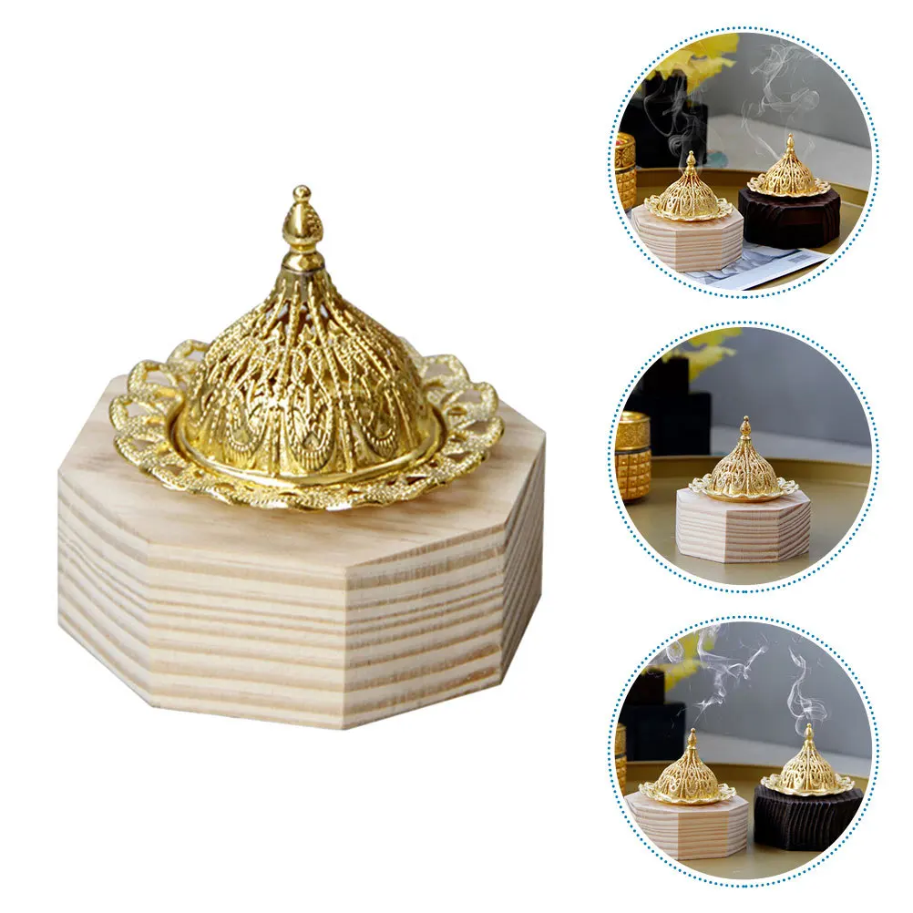 Octagon Wood Incense Burner Compact Design Desktop Censer Ornament Relaxing Aromas Room Decoration Incense Holder 
Octagon Wood Incense Burner Compact Design Desktop Censer Ornament Relaxing Aromas Room Decoration Incense Holder