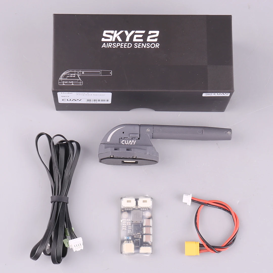 Датчик скорости CUAV SKYE 2 (Airspeed Sensor) с поддержкой протокола DroneCAN, совместимый с ArduPilot и PX4, новейшая модель
Датчик скорости CUAV SKYE 2 (Airspeed Sensor) с поддержкой протокола DroneCAN, совместимый с ArduPilot и PX4, новейшая модель