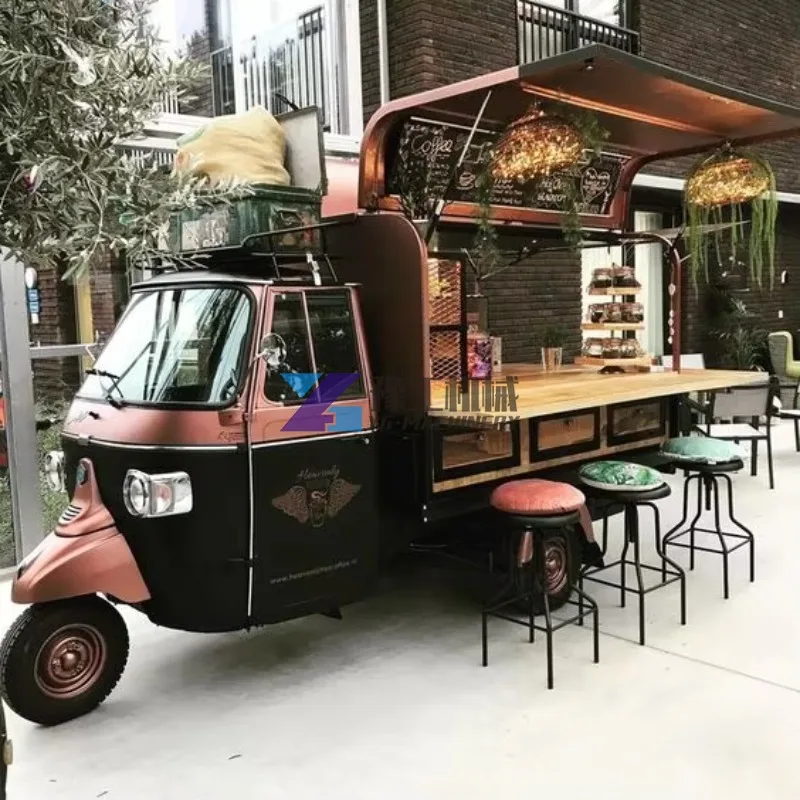 Electric Food Truck Fast Food Vending Cart Catering Cart Mobile Truck Piaggio Tricycle Food Truck with Kitchen Equipment
Electric Food Truck Fast Food Vending Cart Catering Cart Mobile Truck Piaggio Tricycle Food Truck with Kitchen Equipment