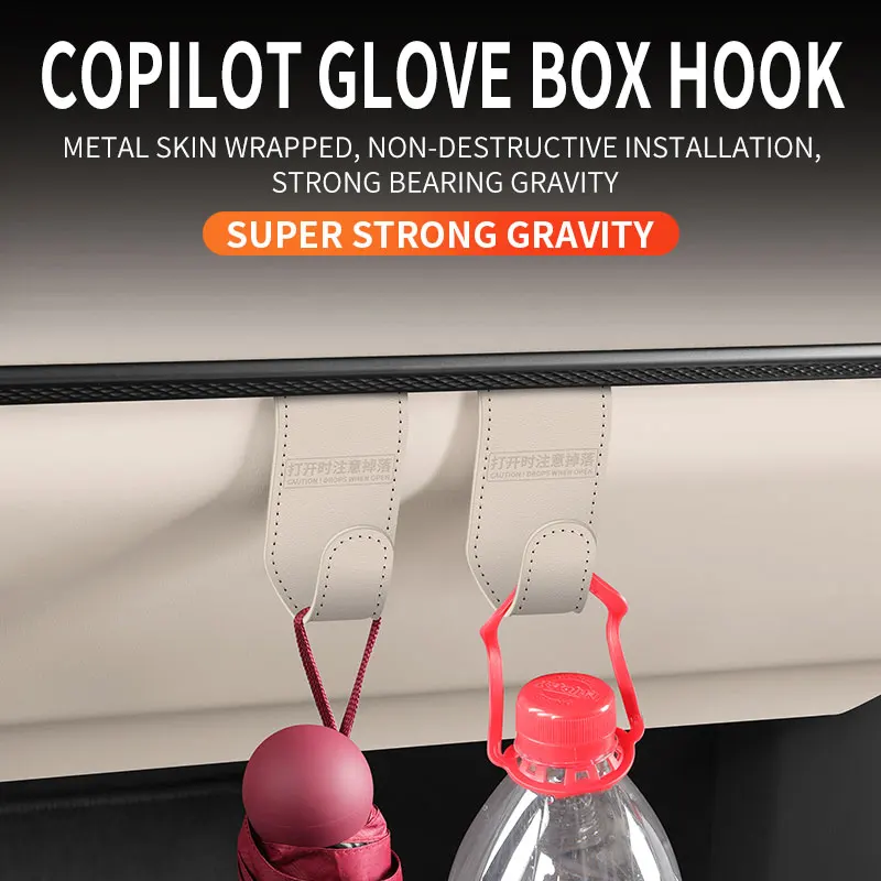Car passenger seat hook, multi-functional car interior glove box hook, car storage wonder hook, universal car accessories
Car passenger seat hook, multi-functional car interior glove box hook, car storage wonder hook, universal car accessories