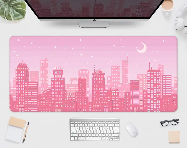 Pink Desktop Mouse Pad, Non-slip and Waterproof Gaming Desk Mat, Office Desktop Decorative Pad, A Perfect Gift for Friends
Pink Desktop Mouse Pad, Non-slip and Waterproof Gaming Desk Mat, Office Desktop Decorative Pad, A Perfect Gift for Friends