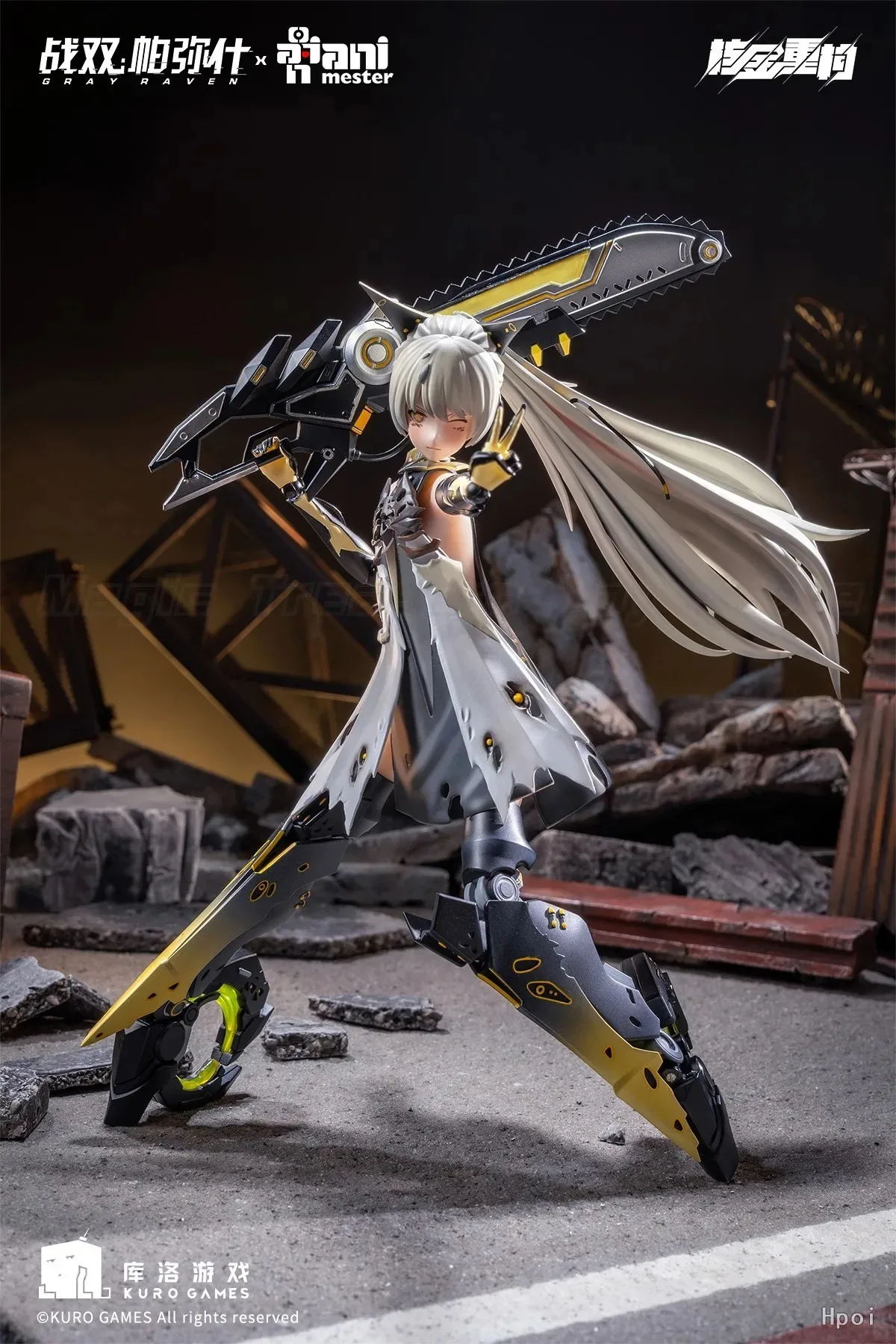 Original Nuclear Gold Reconstruction AniMester GRAY RAVEN: PUNISHING Qi Shi·Pulse Brilliant Meteor 1/9 Action Figure Model
Original Nuclear Gold Reconstruction AniMester GRAY RAVEN: PUNISHING Qi Shi·Pulse Brilliant Meteor 1/9 Action Figure Model