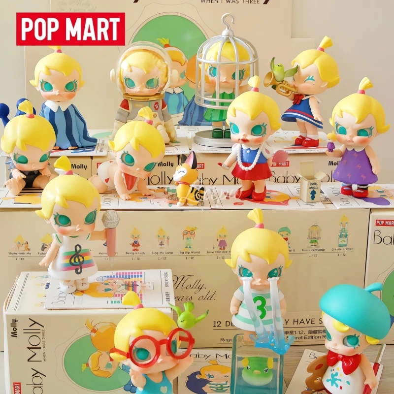 Hot Selling Genuine In Stock Popmart Baby Molly When I'M Three Series Surprise Blind Box Fashion Trend Toy Ornament Gift Toys
Hot Selling Genuine In Stock Popmart Baby Molly When I'M Three Series Surprise Blind Box Fashion Trend Toy Ornament Gift Toys
