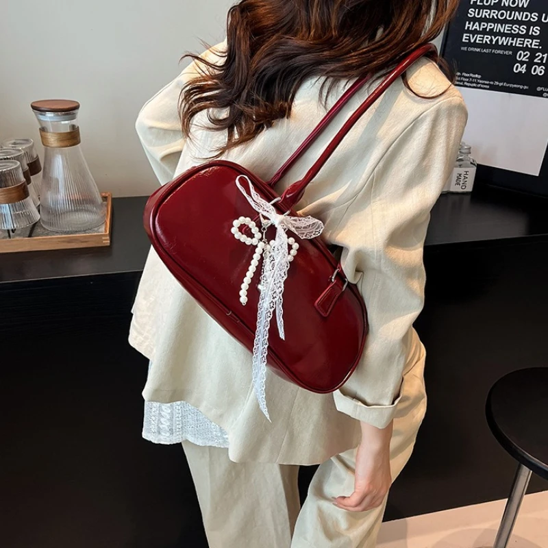 Vintage Elegant Mini Large Capacity Shoulder Bag with Delicate Lace Pearl Bow ,accent Small Fashion Top Handle Bags for Girls
Vintage Elegant Mini Large Capacity Shoulder Bag with Delicate Lace Pearl Bow ,accent Small Fashion Top Handle Bags for Girls