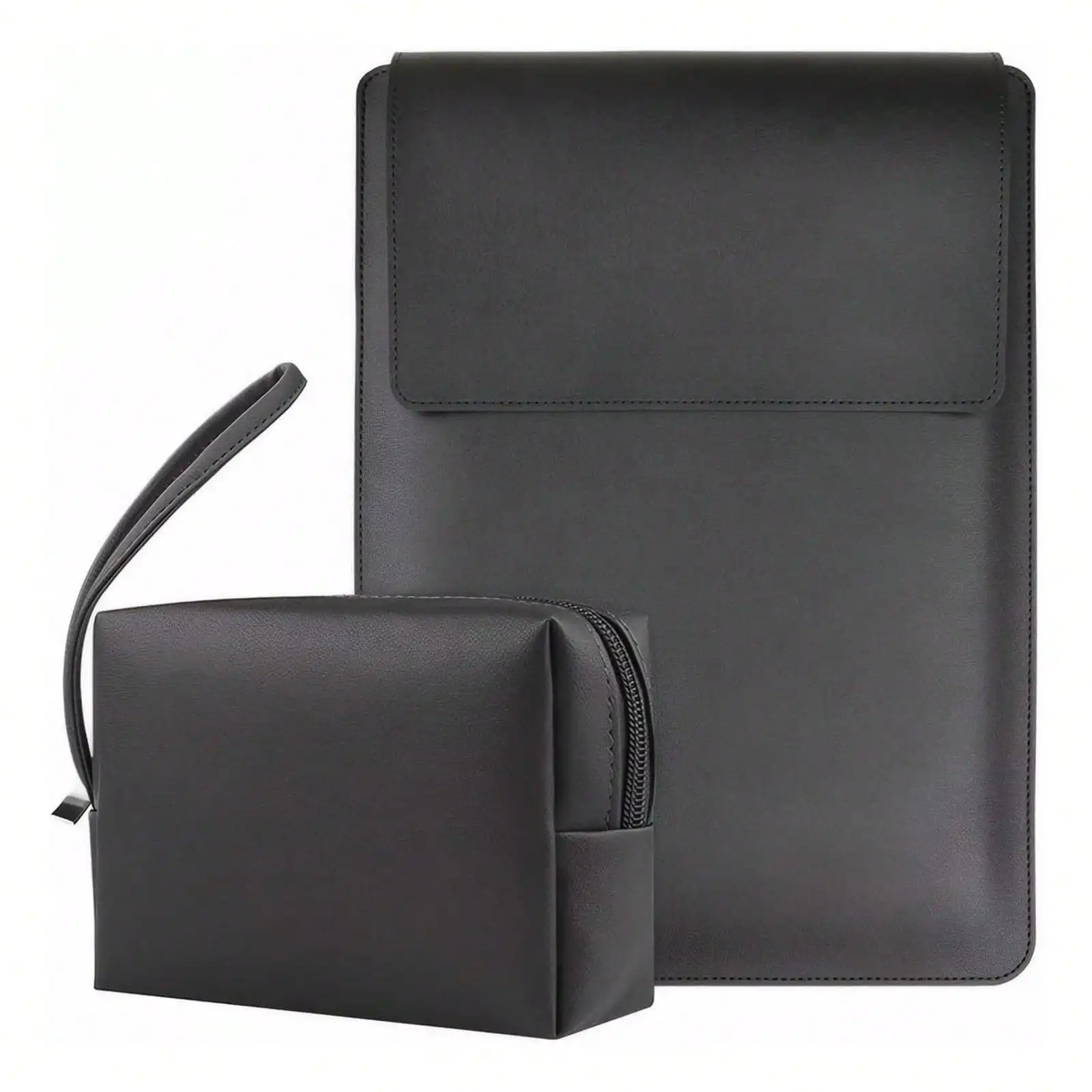 2 Pcs Laptop Sleeve Case, 13.3/14/15/16 Inch Laptop Bag Set, Waterproof Hard Shell Leather Case With Adjustable Stand Compatible With Multiple Models, Laptop Sleeve For IPad Tablet Storage Water Repellent Scratch Resistant Waterproof Computer Sleeve, Comp
2 Pcs Laptop Sleeve Case, 13.3/14/15/16 Inch Laptop Bag Set, Waterproof Hard Shell Leather Case With Adjustable Stand Compatible With Multiple Models, Laptop Sleeve For IPad Tablet Storage Water Repellent Scratch Resistant Waterproof Computer Sleeve, Comp