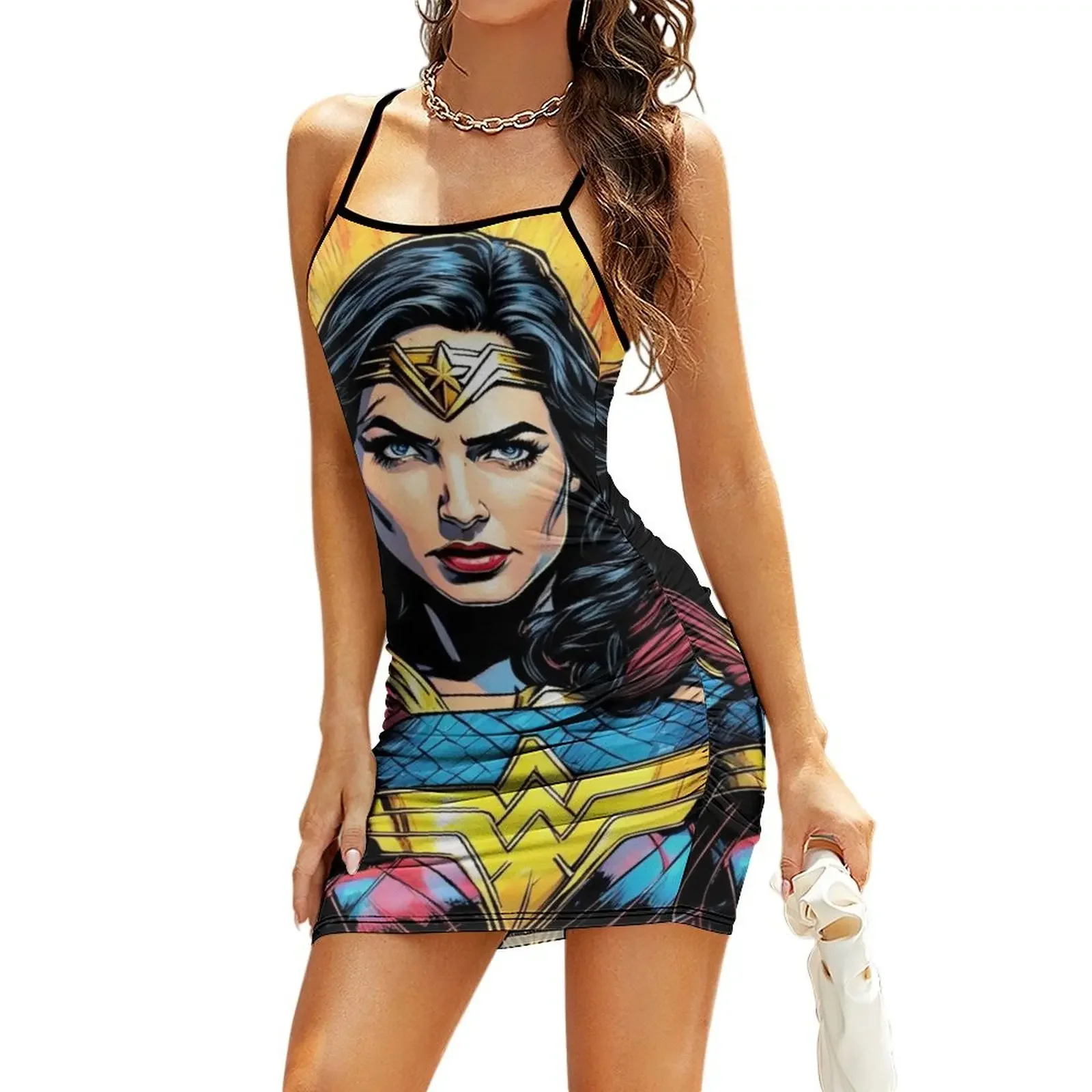 Wonder W Sling Dress women's summer jumpsuit festival outfit women summer dress prom dresses 2026 Dress
Wonder W Sling Dress women's summer jumpsuit festival outfit women summer dress prom dresses 2026 Dress