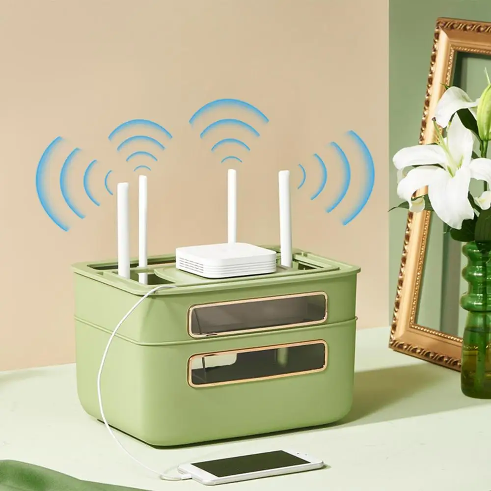 Wifi Storage Box Modern Wind Wireless Router Storage Box Set-top Boxes Plug-in Board Socket Finishing Artifact Wire Storage Box
Wifi Storage Box Modern Wind Wireless Router Storage Box Set-top Boxes Plug-in Board Socket Finishing Artifact Wire Storage Box