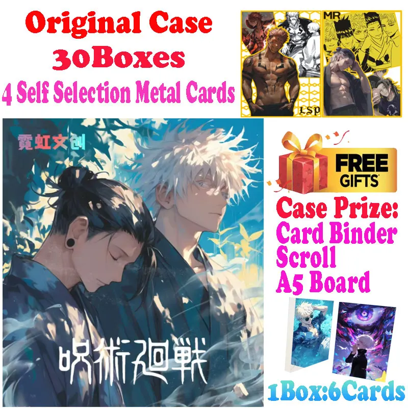 2025 Newest Wholesale Nihong Culture Jujutsu Kaisen Colored Paper Card Global Trading Anime Gojo Nanami ACG TCG Hobbies Gift
2025 Newest Wholesale Nihong Culture Jujutsu Kaisen Colored Paper Card Global Trading Anime Gojo Nanami ACG TCG Hobbies Gift