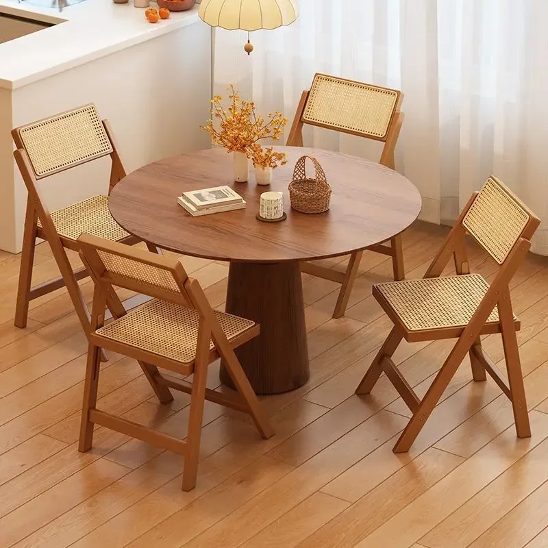 Multi-functional Household Thickened Desk And Chair Foldable Medieval Bamboo Rattan Leisure Chair Solid Wood Dining Chair
Multi-functional Household Thickened Desk And Chair Foldable Medieval Bamboo Rattan Leisure Chair Solid Wood Dining Chair