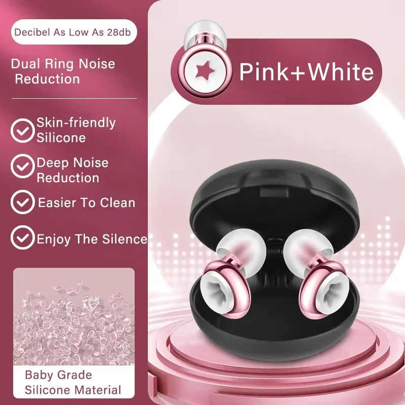 Swimplugs Silicone Earplugs for Swimming And Sleep Noise Reduction Soundproof Quality Loop Earplug Supplies for Noise Cancel Dis
Swimplugs Silicone Earplugs for Swimming And Sleep Noise Reduction Soundproof Quality Loop Earplug Supplies for Noise Cancel Dis