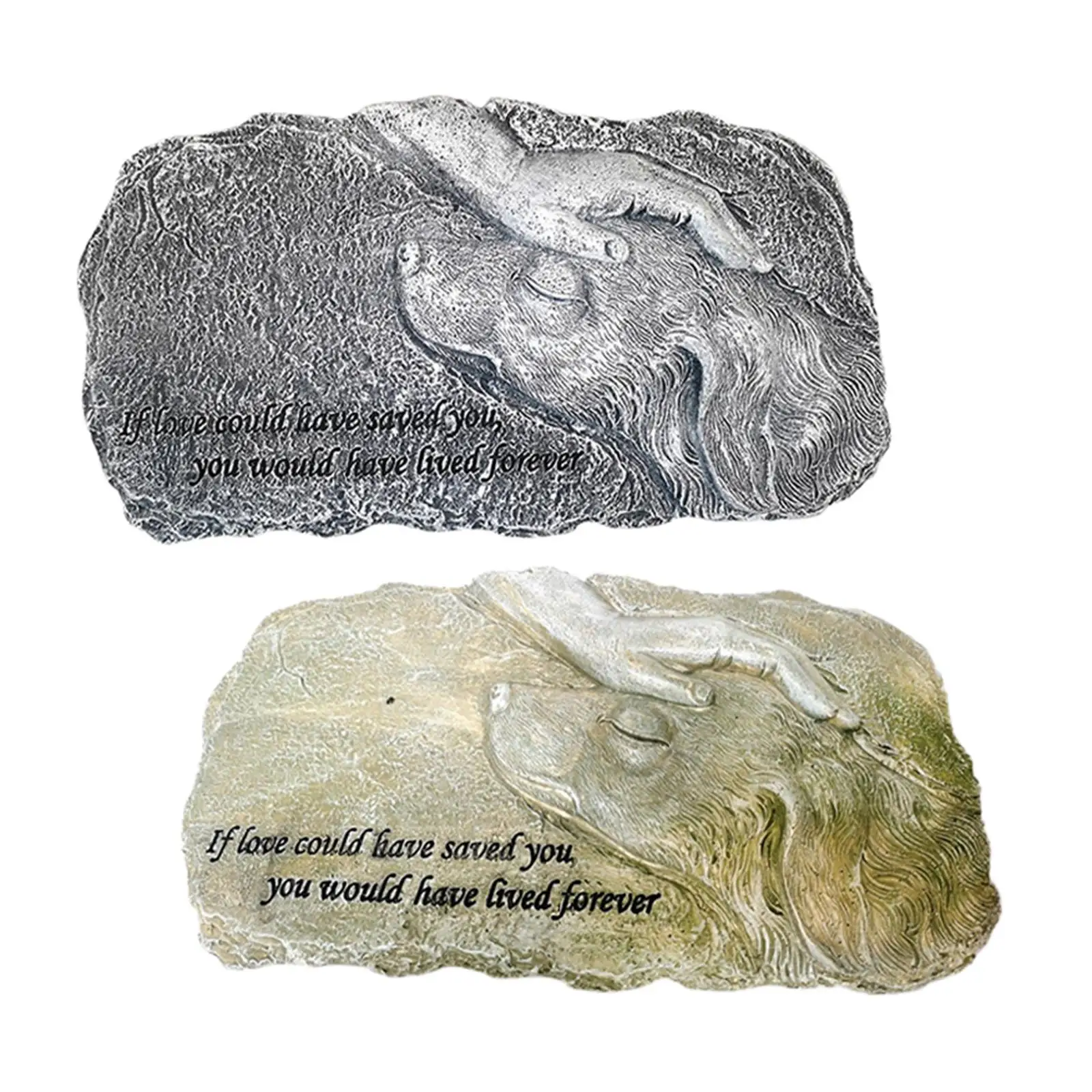 Resin Pet Grave Marker Dog Headstone Grave Marker Memorial Marker for Indoor Homes
Resin Pet Grave Marker Dog Headstone Grave Marker Memorial Marker for Indoor Homes