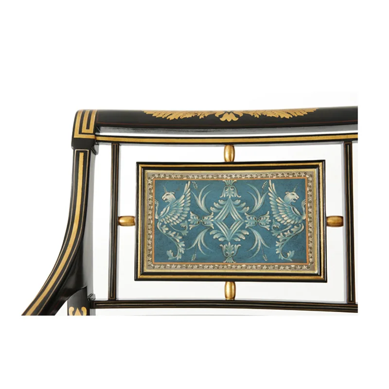 Book Chair Neoclassical Back Chair Dining Chair English Villa Furniture
Book Chair Neoclassical Back Chair Dining Chair English Villa Furniture