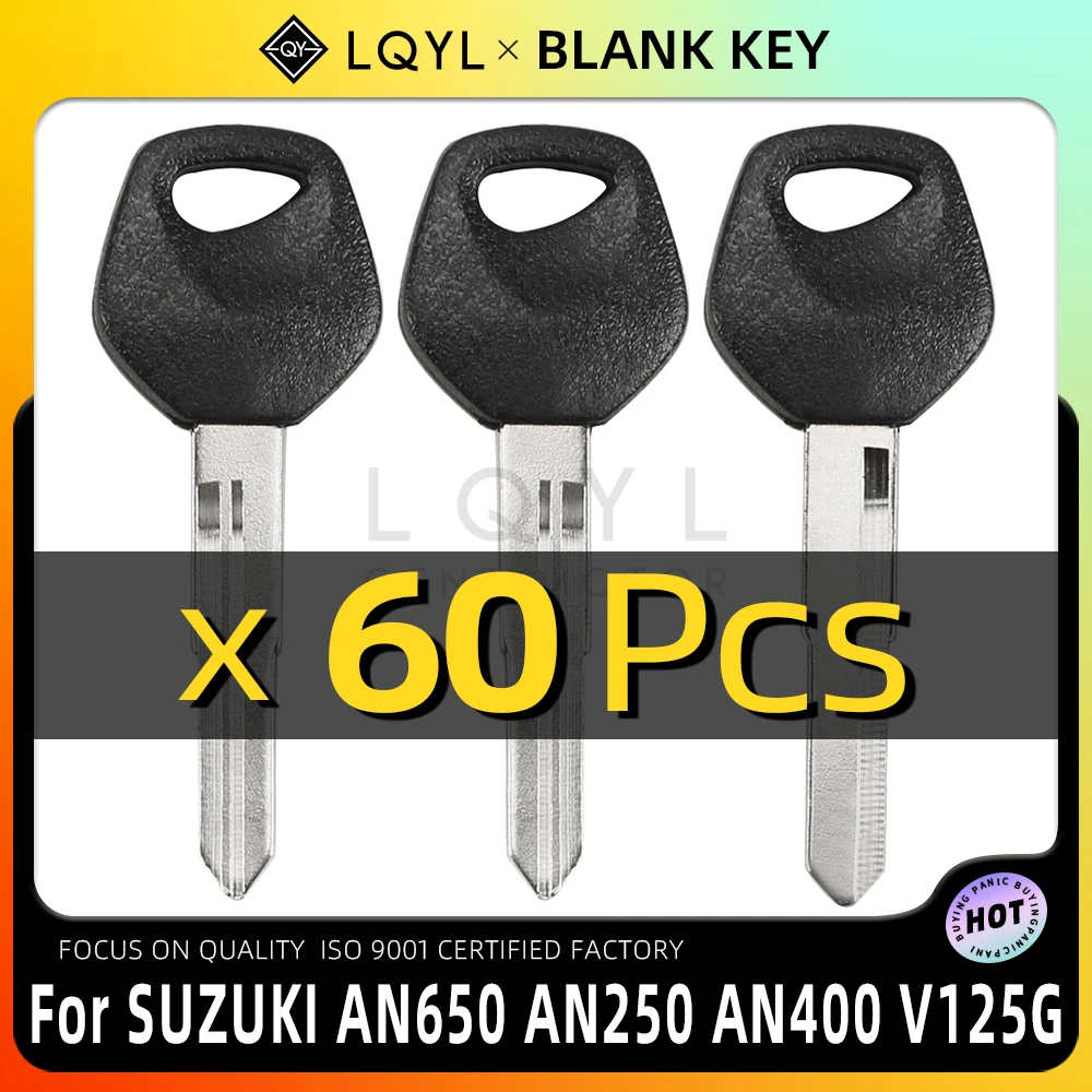 LQYL 60 PcsBlank Key Replace Uncut Keys For SUZUKI Anti-theft lock Ignition key AN650 AN250 AN400 Sj50 V125G V125S V50 AG50 60
LQYL 60 PcsBlank Key Replace Uncut Keys For SUZUKI Anti-theft lock Ignition key AN650 AN250 AN400 Sj50 V125G V125S V50 AG50 60