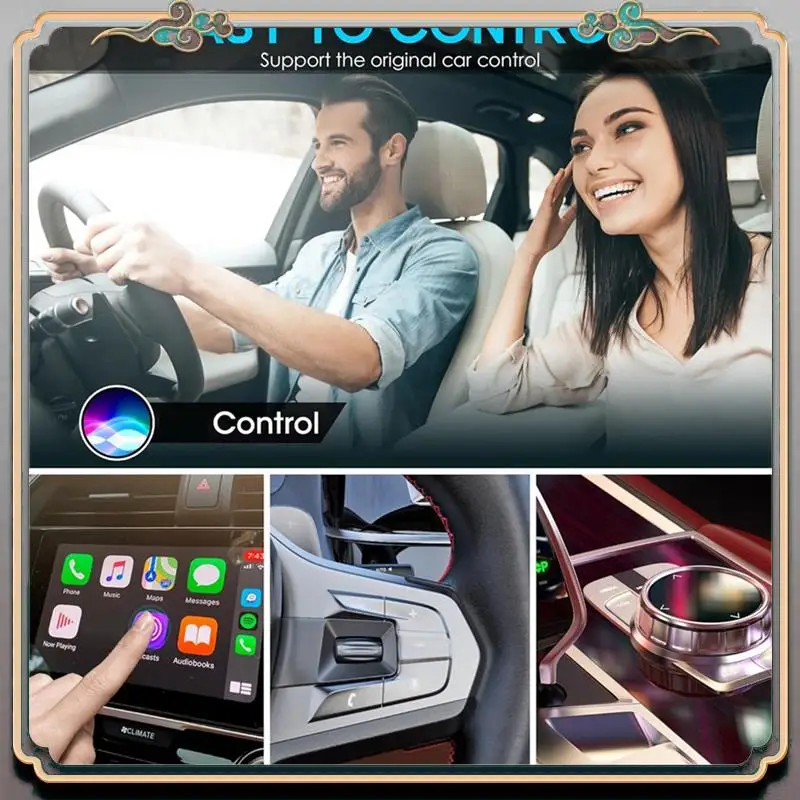 Durable Wireless Carplay Adapter Mini USB Carplay Dongle For Bluetooth Car Play Box For Iphone 6 Above, Fit Cars From 2017
Durable Wireless Carplay Adapter Mini USB Carplay Dongle For Bluetooth Car Play Box For Iphone 6 Above, Fit Cars From 2017