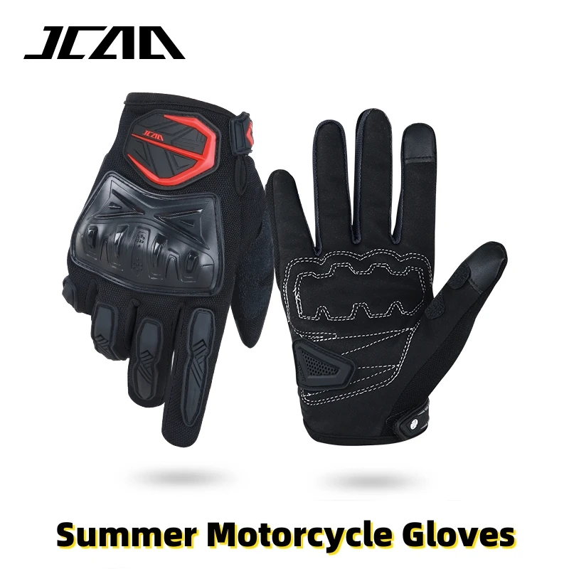 JCAA Summer Breathable Thin Full Finger Motorbike Gloves Urban Leisure Anti-Slip Men Women Touchscreen Cycling Motorcycle Gloves
JCAA Summer Breathable Thin Full Finger Motorbike Gloves Urban Leisure Anti-Slip Men Women Touchscreen Cycling Motorcycle Gloves