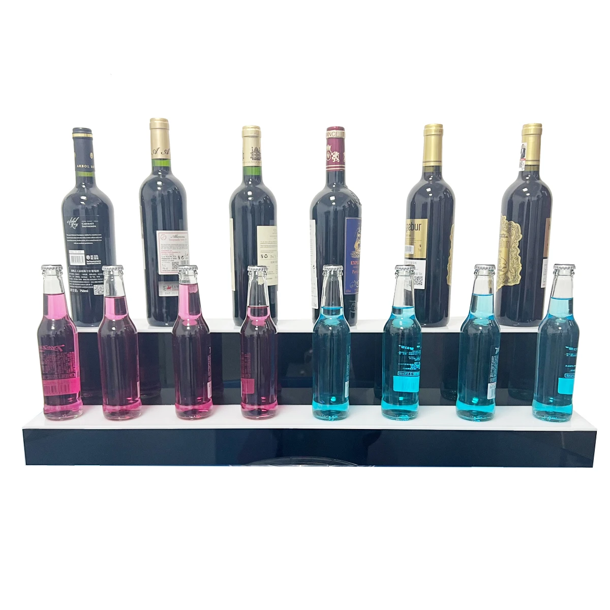 Bar KTV display rack Intelligent luminous bar ladder wine display rack Acrylic luminous bar Step-Ladder-Shaped
Bar KTV display rack Intelligent luminous bar ladder wine display rack Acrylic luminous bar Step-Ladder-Shaped