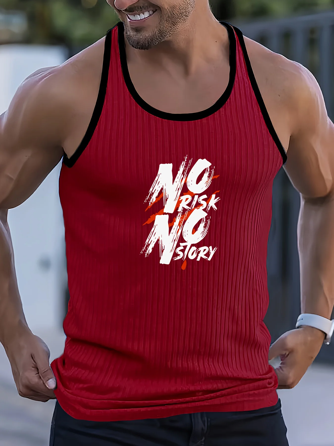 3D Fitness Sports Polyester Men's Tank Tops Leisure Fashion Loose Breathable Crew Neck Men Clothing Daily Outdoor Exercise Vest
3D Fitness Sports Polyester Men's Tank Tops Leisure Fashion Loose Breathable Crew Neck Men Clothing Daily Outdoor Exercise Vest