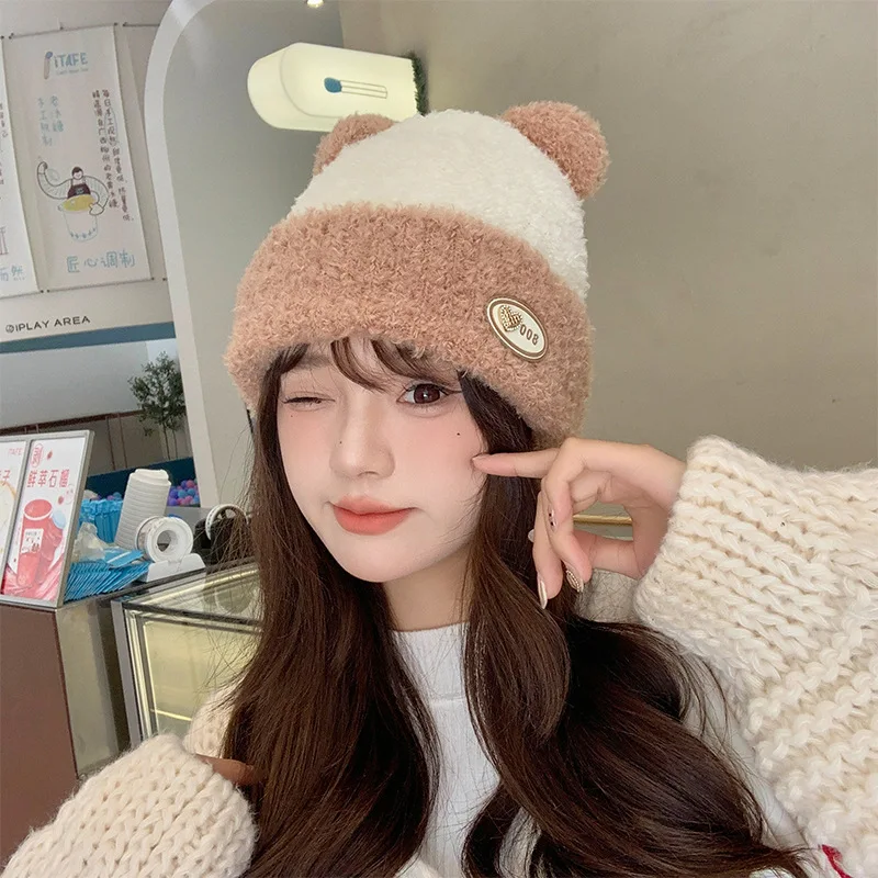 Autumn and Winter Korean Style Wool Cap Turn Over The Warm Hat Hundreds of Knitted Cap Thickened Wool Hats
Autumn and Winter Korean Style Wool Cap Turn Over The Warm Hat Hundreds of Knitted Cap Thickened Wool Hats