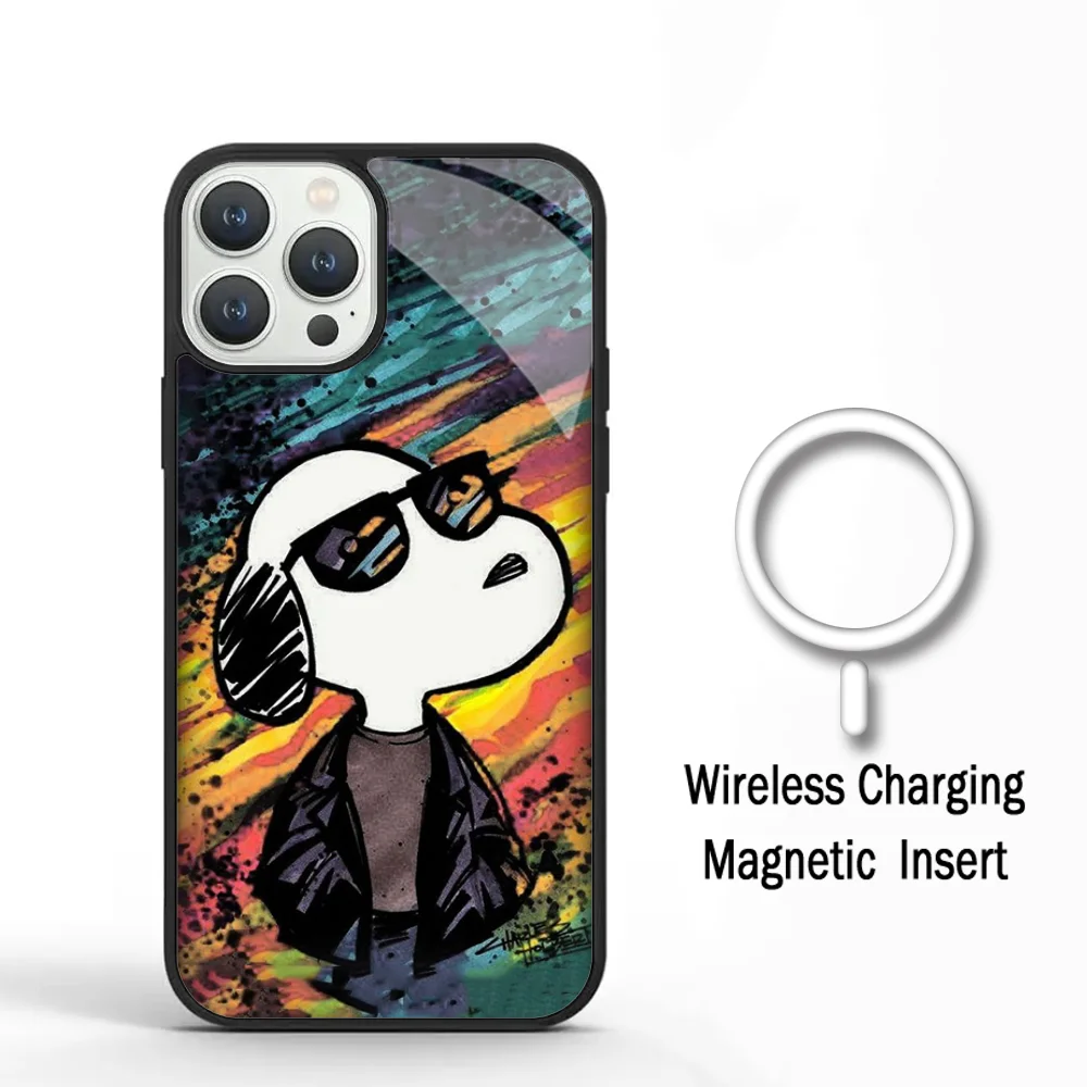 Cartoon S-Snoopys Phone Case For IPhone 11 12 13 14 15 Plus Pro Max Mirror Acrylic Cover For Magsafe
Cartoon S-Snoopys Phone Case For IPhone 11 12 13 14 15 Plus Pro Max Mirror Acrylic Cover For Magsafe