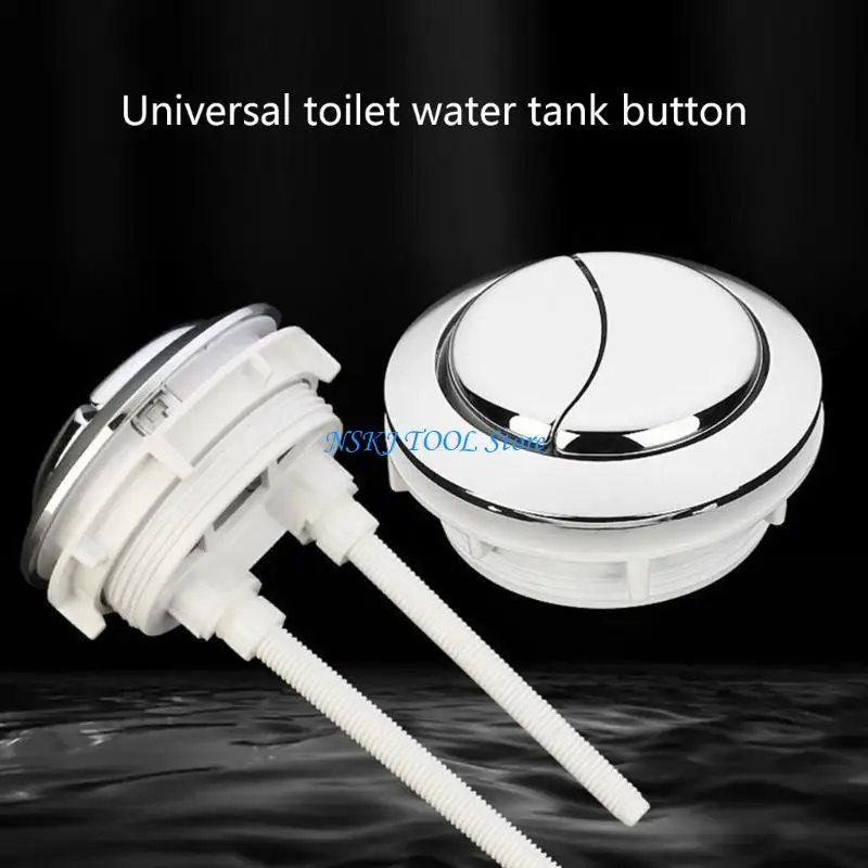 L8RC 2pcs Toilet Double Push Flushing Button Replacement Round Toilet Button
L8RC 2pcs Toilet Double Push Flushing Button Replacement Round Toilet Button