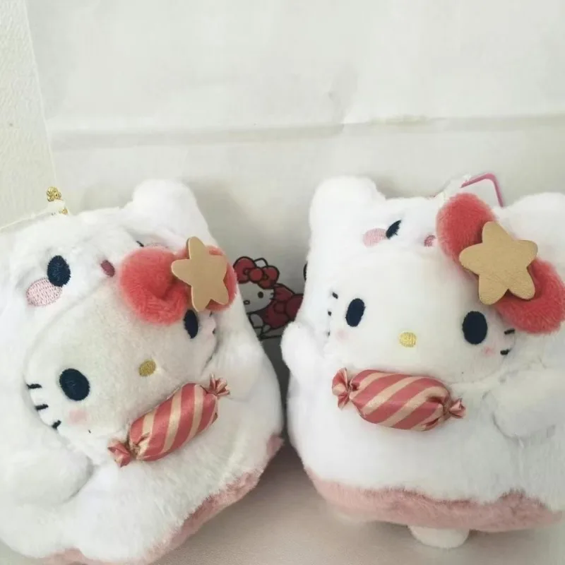 Hello Kitty Ghost Candy Cute Key Chain 10cm Sanrio Plush Pendant Bag Decoration Stuffed Animals Keyring Holiday Gift for Friends
Hello Kitty Ghost Candy Cute Key Chain 10cm Sanrio Plush Pendant Bag Decoration Stuffed Animals Keyring Holiday Gift for Friends