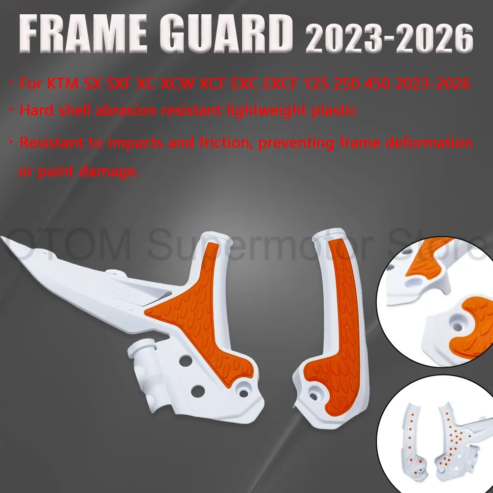 Защитная накладка на раму X-Grip для мотоциклов KTM 2023-2026, защита обтекателя SX SXF XC XCW XCF EXC EXCF 125 250 350 450
Защитная накладка на раму X-Grip для мотоциклов KTM 2023-2026, защита обтекателя SX SXF XC XCW XCF EXC EXCF 125 250 350 450