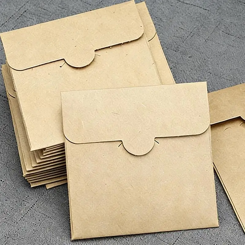 Thickened Square Kraft Paper Bags Card Packaging Bags Eco-Friendly Kraft Paper Envelopes
Thickened Square Kraft Paper Bags Card Packaging Bags Eco-Friendly Kraft Paper Envelopes