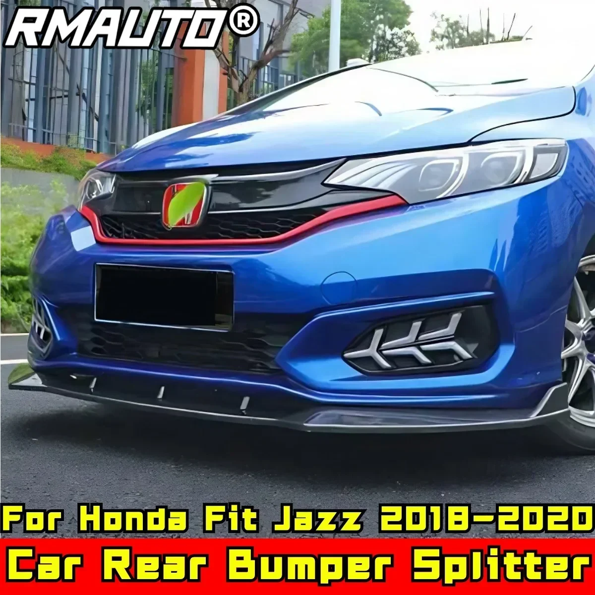 Fit Jazz Front Bumper Splitter Carbon Fiber Look Sport Style Front Bumper Guard For Honda Fit Jazz 2018-2020 Car Accessories
Fit Jazz Front Bumper Splitter Carbon Fiber Look Sport Style Front Bumper Guard For Honda Fit Jazz 2018-2020 Car Accessories
