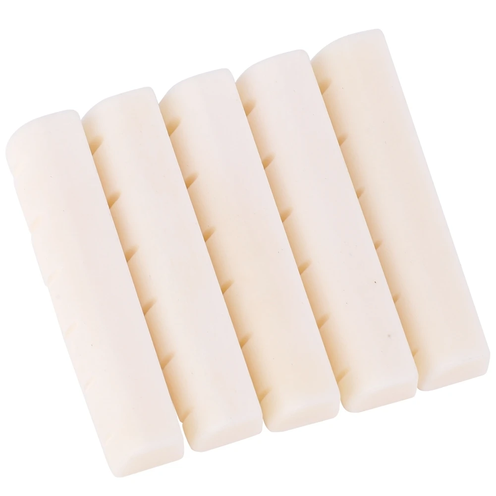 5Pcs Acoustic Wood Guitar Nut Ivory White Cow Bones Musical Instrument Accessories
5Pcs Acoustic Wood Guitar Nut Ivory White Cow Bones Musical Instrument Accessories