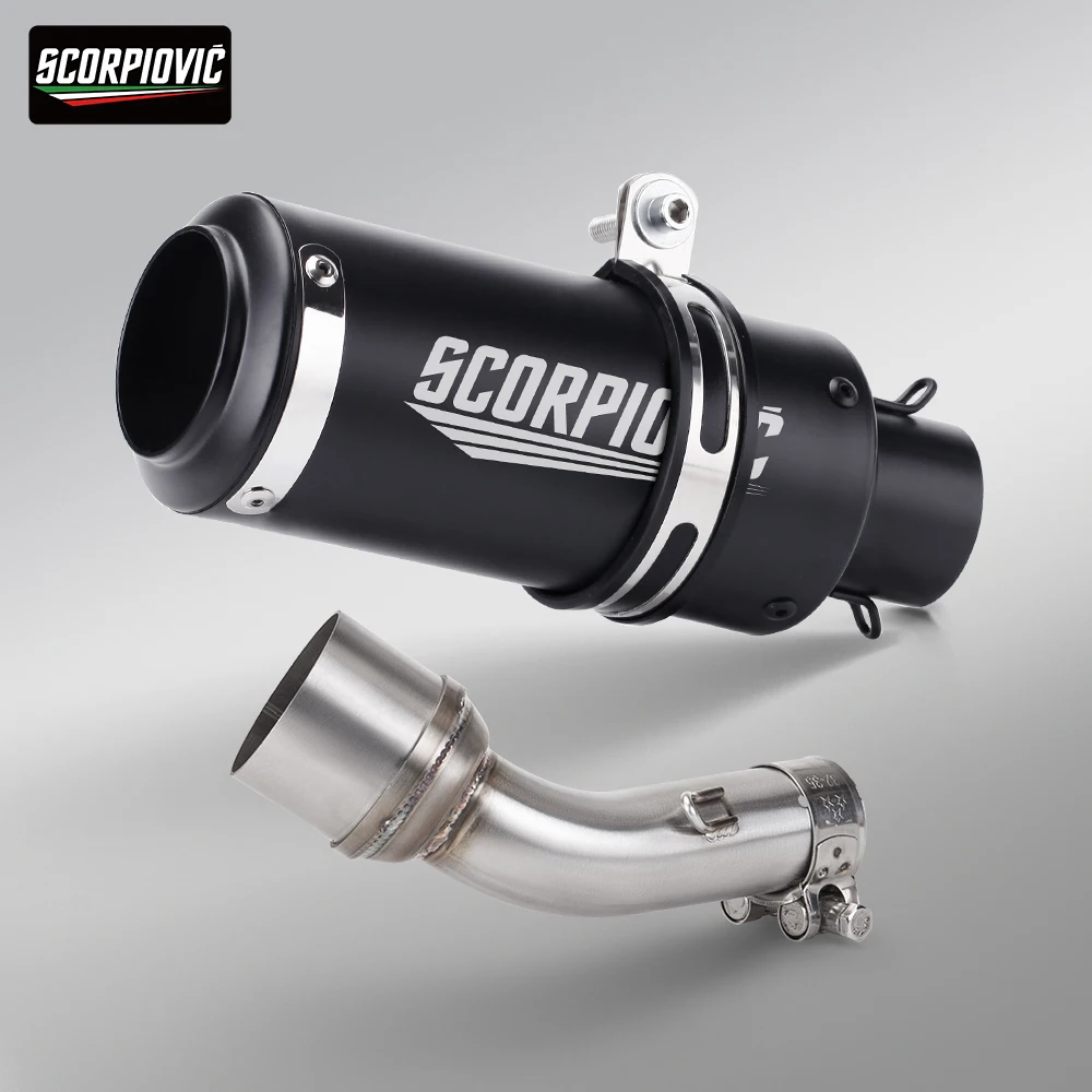For YZF R3 R25 MT03 MT25 YZFR3 Motorcycle Exhuast Middle Link Pipe Connect 51mm Motorcycle Escape Exhaust Muffler Pipe
For YZF R3 R25 MT03 MT25 YZFR3 Motorcycle Exhuast Middle Link Pipe Connect 51mm Motorcycle Escape Exhaust Muffler Pipe