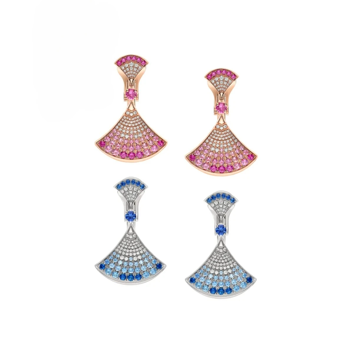 Fashionable Luxury S925 Skirt Shaped Zircon Earrings Elegant Banquet Party Versatile Jewelry Gift Box Set - Birthday Gift
Fashionable Luxury S925 Skirt Shaped Zircon Earrings Elegant Banquet Party Versatile Jewelry Gift Box Set - Birthday Gift