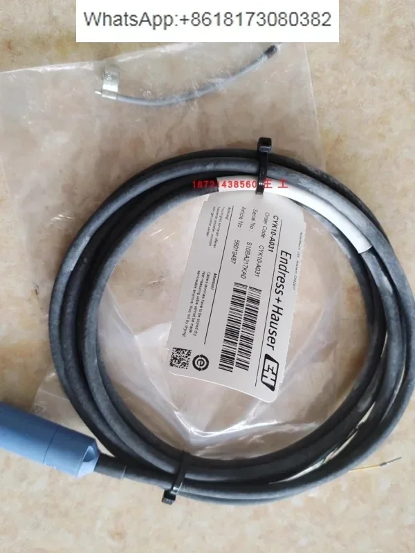 Специальный электрод PH CYK10-A151/CYK10-A101/CYK10-A031 новый кабель длиной 15 метров
Специальный электрод PH CYK10-A151/CYK10-A101/CYK10-A031 новый кабель длиной 15 метров