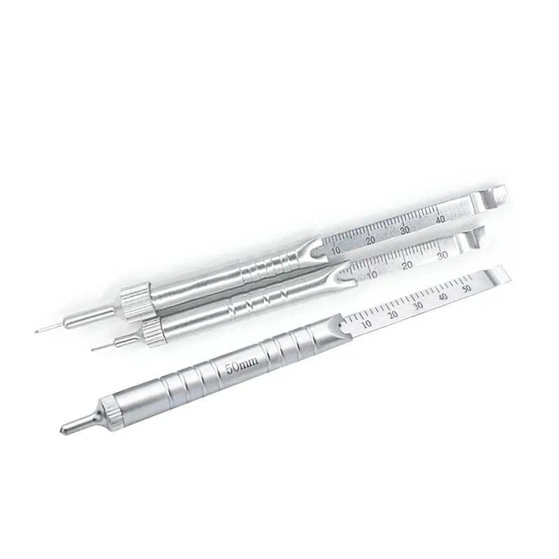 1Pc Stainless Steel Sounding Ruler 30MM 40MM 50MM Specifically Designed For Small Animals And Pets
1Pc Stainless Steel Sounding Ruler 30MM 40MM 50MM Specifically Designed For Small Animals And Pets