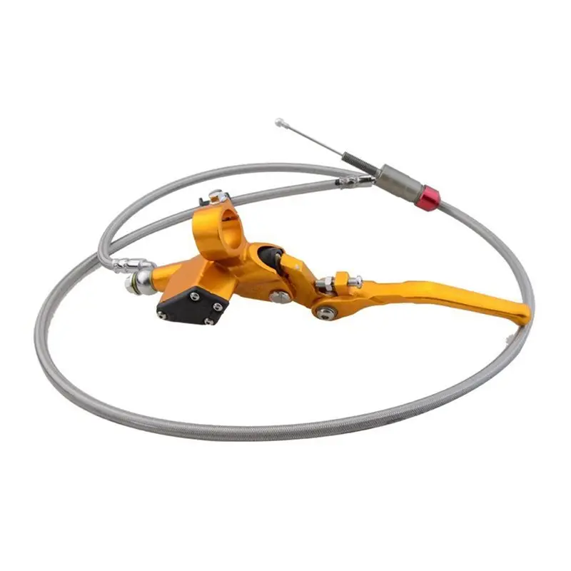 M49K-For 125 250Cc Engine Motorcycle Hydraulic Clutch Lever Master Cylinder 1200Mm Length Dirt Bike ATV Compatible
M49K-For 125 250Cc Engine Motorcycle Hydraulic Clutch Lever Master Cylinder 1200Mm Length Dirt Bike ATV Compatible