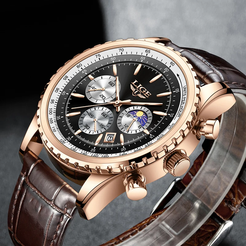 LIGE Watch for Men New Fashion Waterproof Date Clock Men Watch Sport Watches Mens Quartz Wristwatch Men's Gift Relogio Masculino
LIGE Watch for Men New Fashion Waterproof Date Clock Men Watch Sport Watches Mens Quartz Wristwatch Men's Gift Relogio Masculino