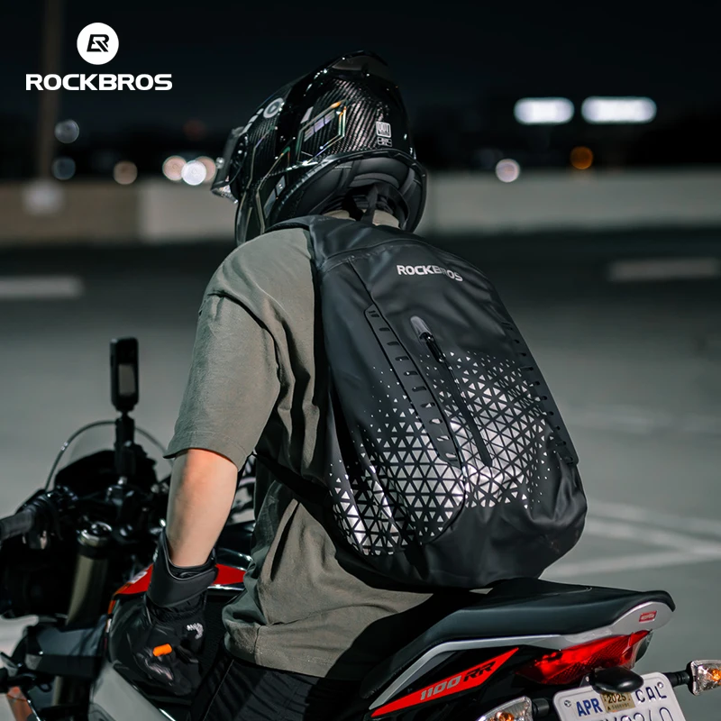 ROCKBROS Motorcycle Helmet Travel Bags Reflective Female Men Motorcycle Backpack Large Capacity Rider Helmet Bags Accessories
ROCKBROS Motorcycle Helmet Travel Bags Reflective Female Men Motorcycle Backpack Large Capacity Rider Helmet Bags Accessories
