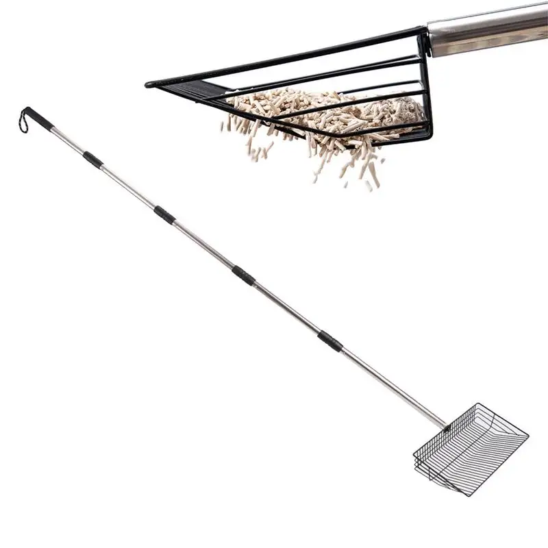 Chicken Coop Scooper Detachable Chicken Poop Scooper Sifting Shovel Heavy Duty Picker Stainless Steel Handle Cleaning Tool Coop
Chicken Coop Scooper Detachable Chicken Poop Scooper Sifting Shovel Heavy Duty Picker Stainless Steel Handle Cleaning Tool Coop
