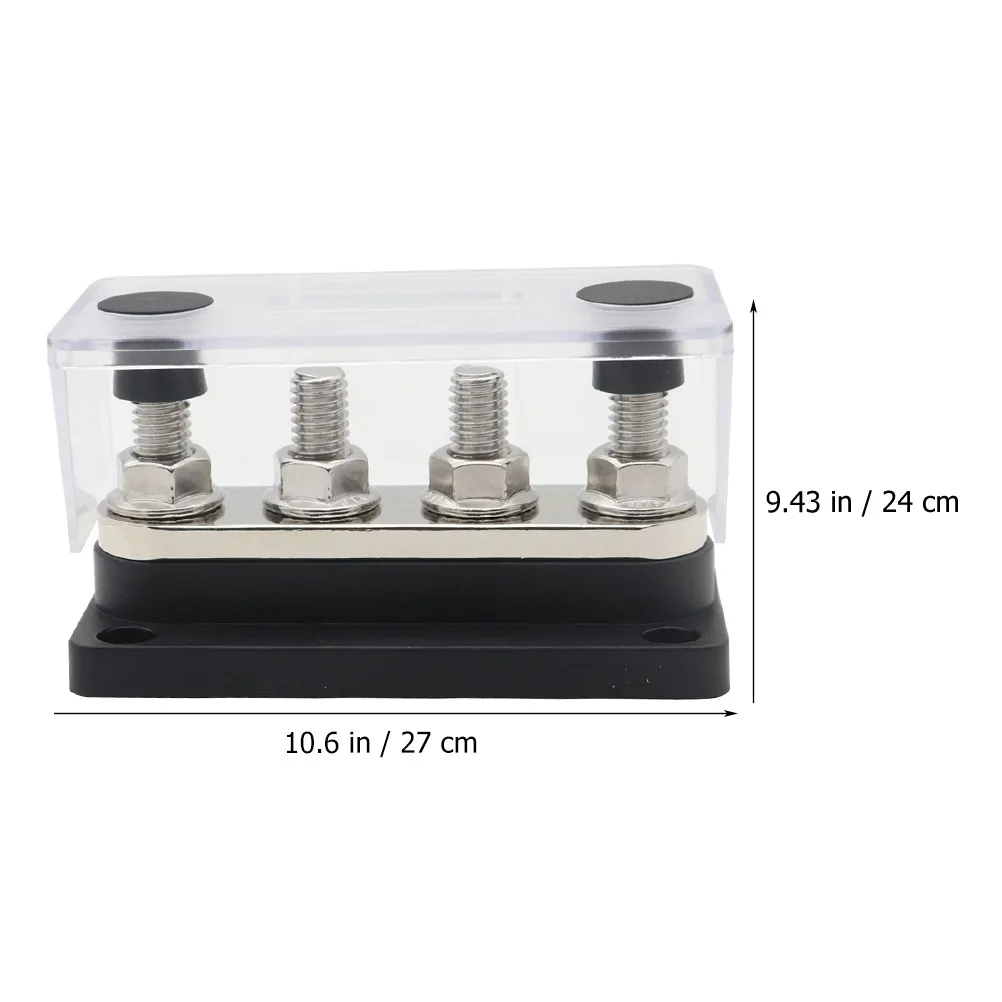 Heavy Duty 300A Power Distribution Block Bus Bar For Cars Trucks Boats Rvs Distribution Terminal Block Auto Accessories
Heavy Duty 300A Power Distribution Block Bus Bar For Cars Trucks Boats Rvs Distribution Terminal Block Auto Accessories