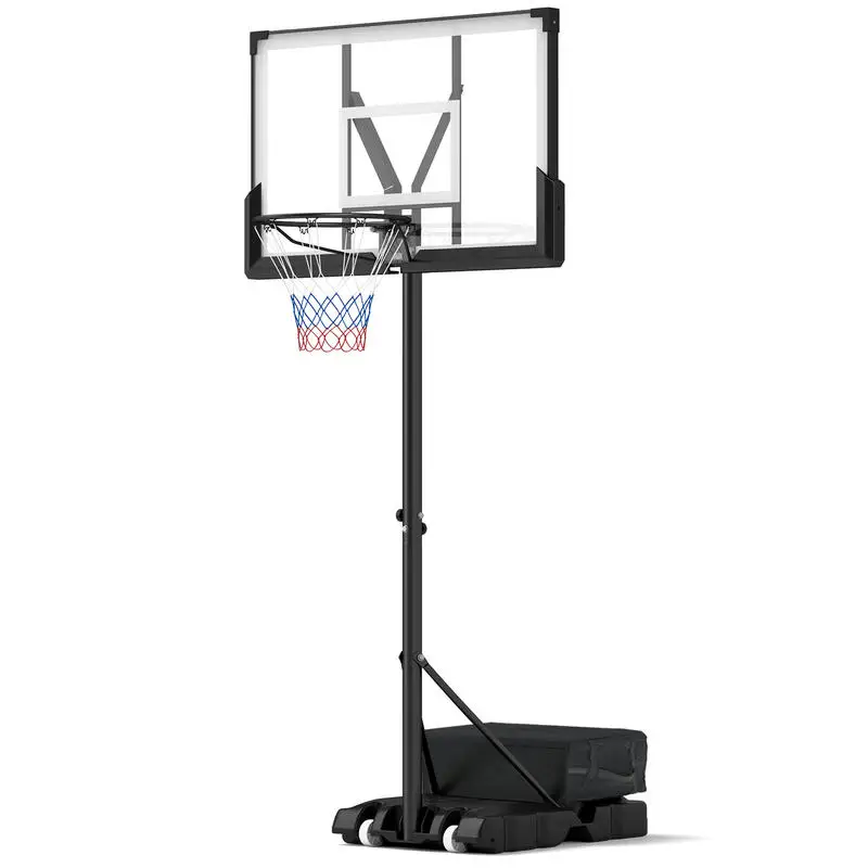 Portable Basketball Hoop System, Adjustable Height Rim With Stable Base Structure, Outdoor Backyard Court Setup For Adult Training And Recreation, Durable Frame Construction For Home Use
Portable Basketball Hoop System, Adjustable Height Rim With Stable Base Structure, Outdoor Backyard Court Setup For Adult Training And Recreation, Durable Frame Construction For Home Use