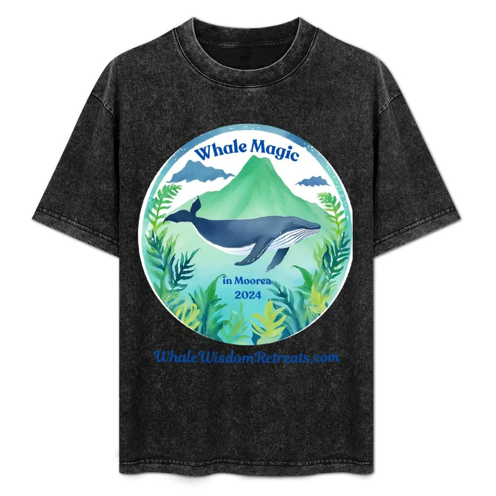 Whale Magic in Moorea 2024 Retreat Logo T-Shirt Large Size Soft Cotton T-Shirt
Whale Magic in Moorea 2024 Retreat Logo T-Shirt Large Size Soft Cotton T-Shirt