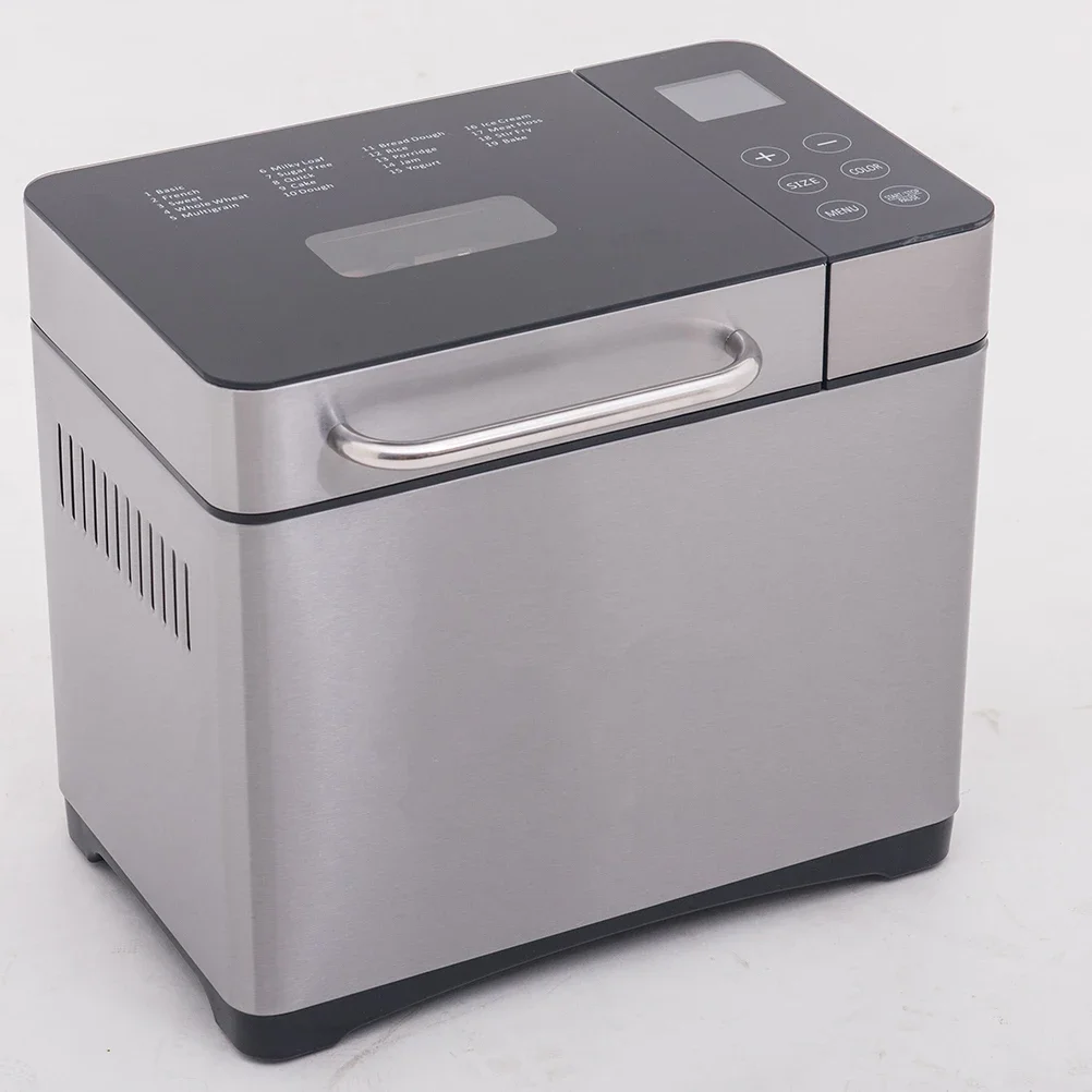ZKElectric Automatic Bread Maker, Best-Selling High Quality Bread Maker Machine, S.S Bread Maker with LED Display.
ZKElectric Automatic Bread Maker, Best-Selling High Quality Bread Maker Machine, S.S Bread Maker with LED Display.