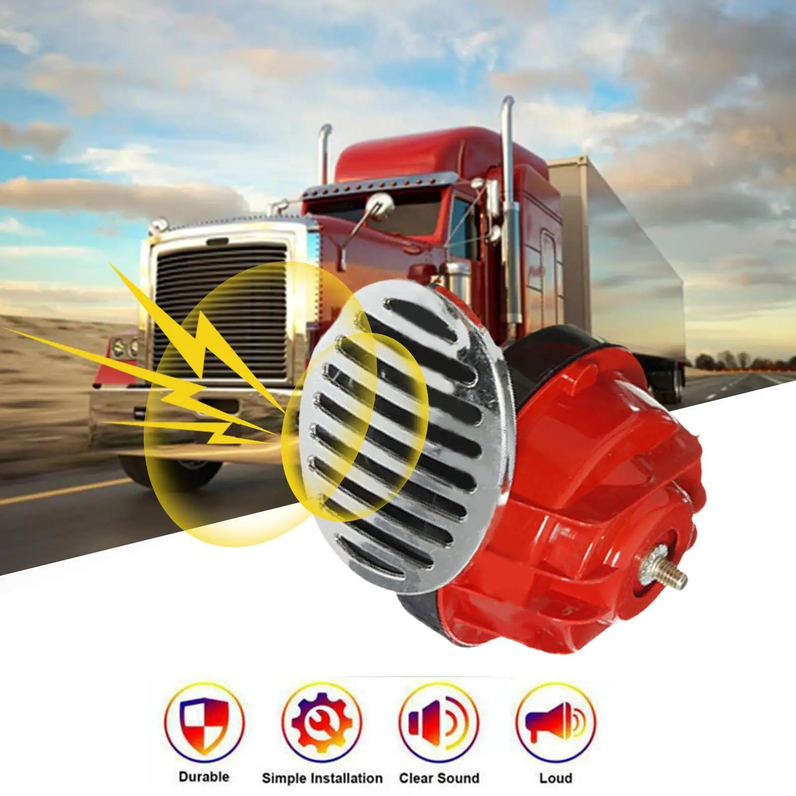 New 300db Super Train Horn For 12v Power Supplies Car-boat Motorcycles Automotive Loudspeaker Car Speaker Sound Signal G6f5
New 300db Super Train Horn For 12v Power Supplies Car-boat Motorcycles Automotive Loudspeaker Car Speaker Sound Signal G6f5