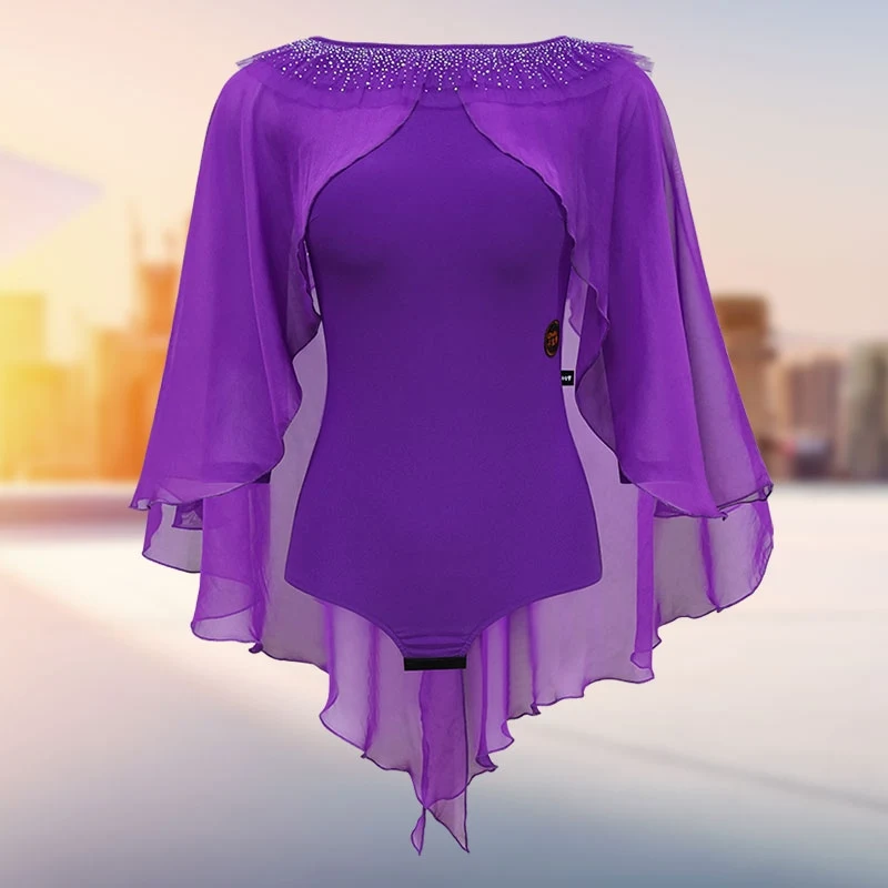 2025 Modern Dance Tops Women'S Long Sleeves Diamond Backless Jumpsuit Chacha Rumba Tango Latin Ballroom Dance Costumes DN19780
2025 Modern Dance Tops Women'S Long Sleeves Diamond Backless Jumpsuit Chacha Rumba Tango Latin Ballroom Dance Costumes DN19780